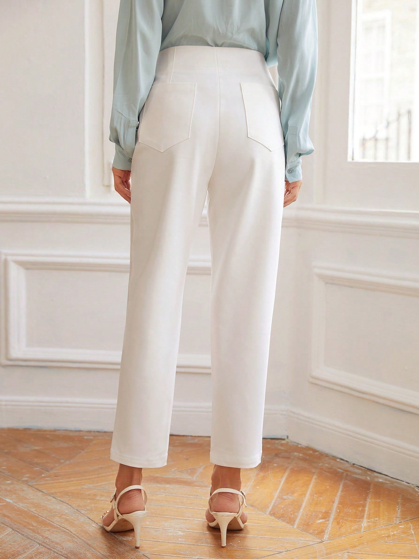 Pantalons Taille Haute Pour Femmes