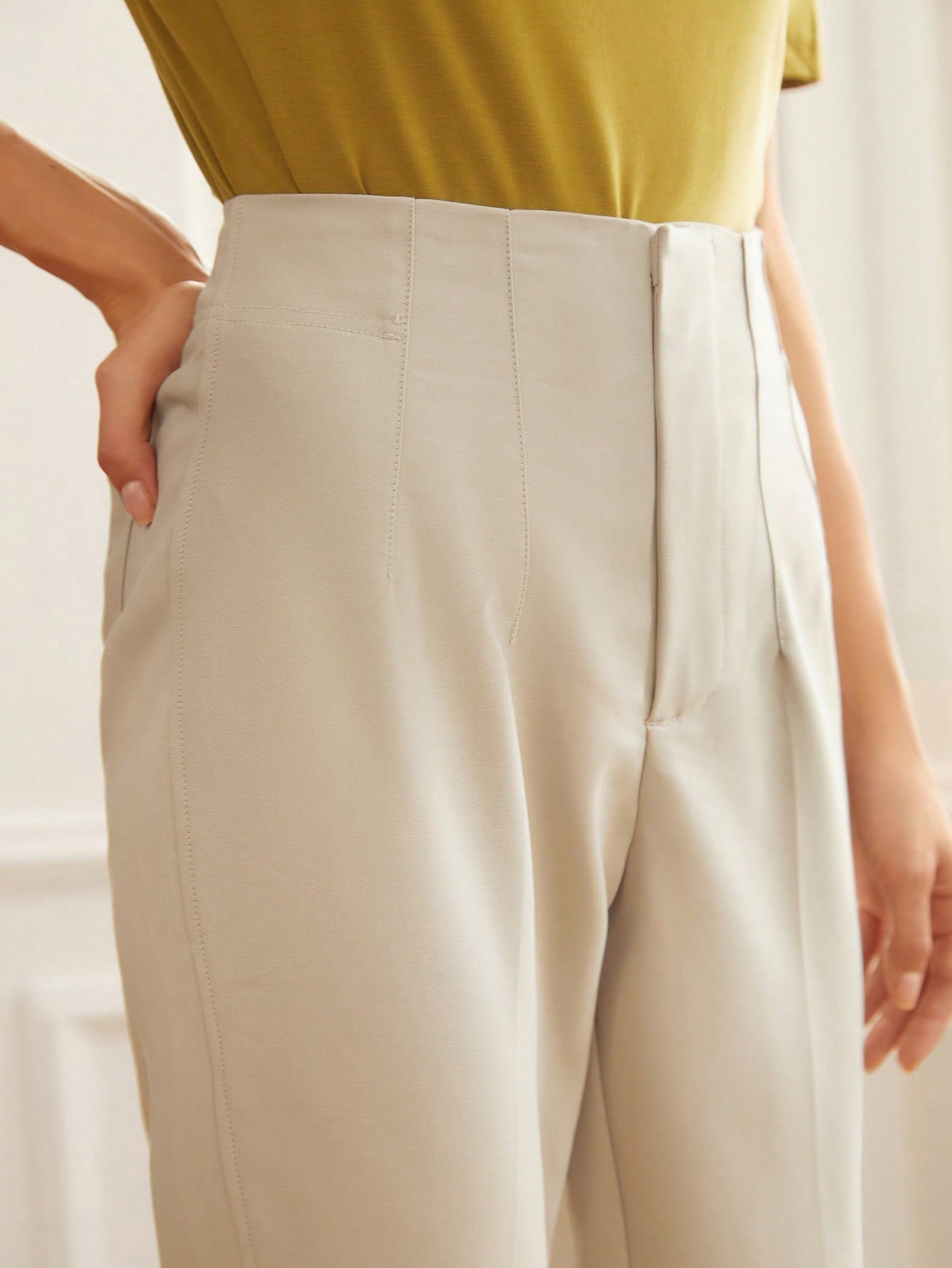 Pantalons Taille Haute Pour Femmes