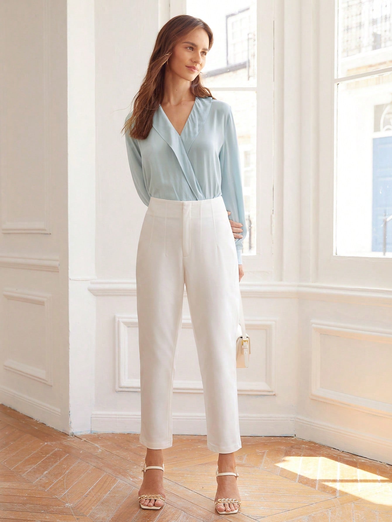 Pantalons Taille Haute Pour Femmes